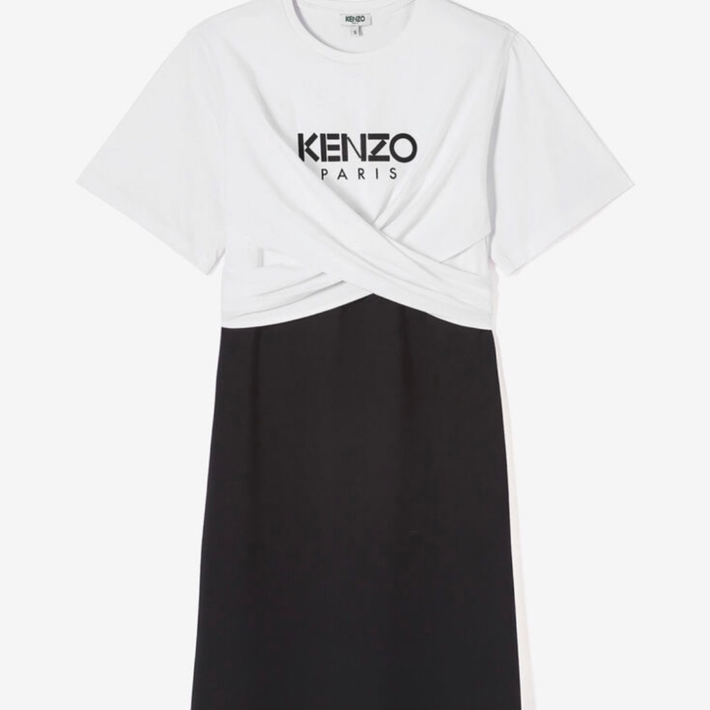 KENZO Paris Logo Dress